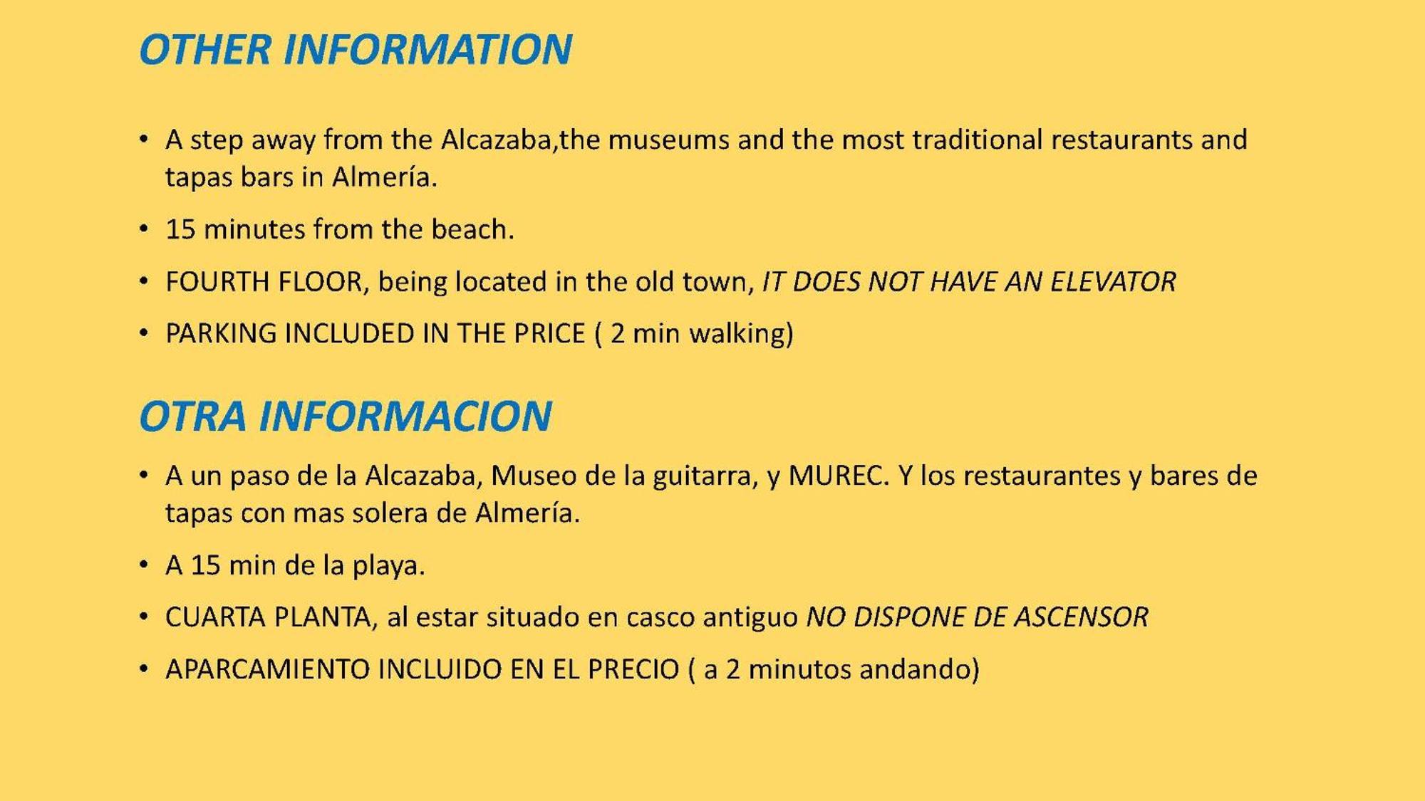 Apartment Cathedral - Center - Free Parking - Climatized Almeria